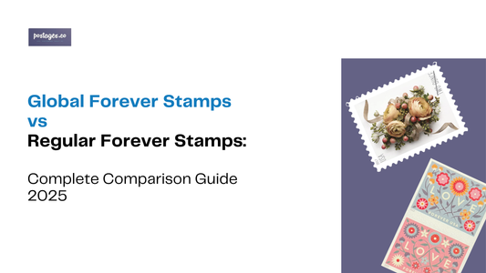 Global Forever Stamps vs Regular Forever Stamps: Complete Comparison Guide 2025