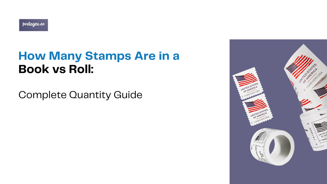 How Many Stamps Are in a Book vs Roll: Complete Quantity Guide