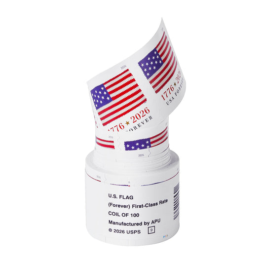 2026 US Flags Rolls / Booklets / Sheets Forever First Class Postage Stamps USPS